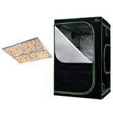Green Fingers Grow Tent Light Kit 120x120x200CM 4500W LED Full Spectrum